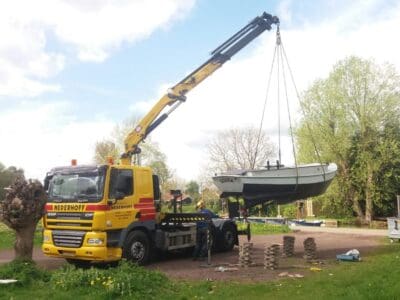Nederhoff Daf CF met 24 tonmeter autolaadkraan